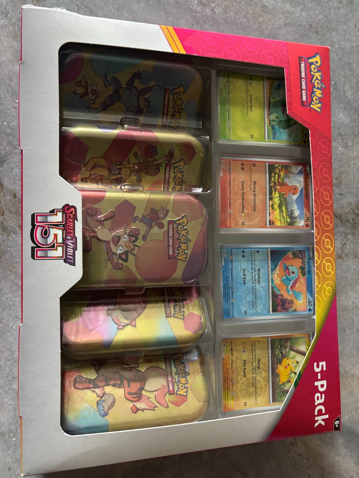 Pokeman 5-pack Scarlet & Violet 151